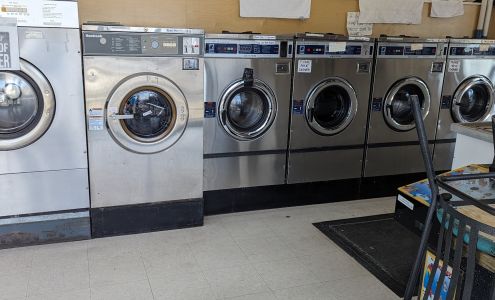 Village Coin Laundry and purified water