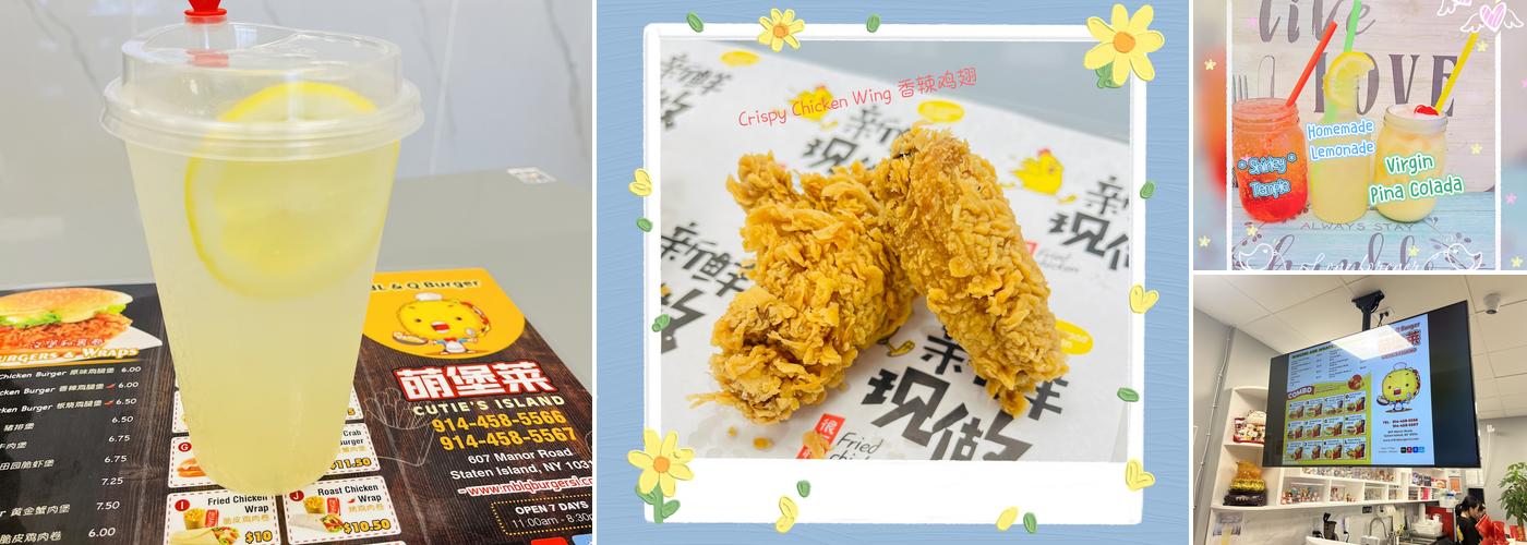 MBL & Q Burger - Cutie's Island Menu