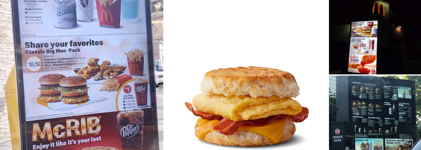 McDonald's Menu