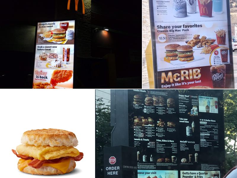 McDonald's Menu