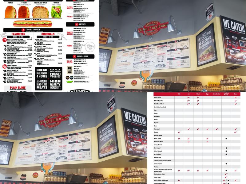 Jimmy John's Menu