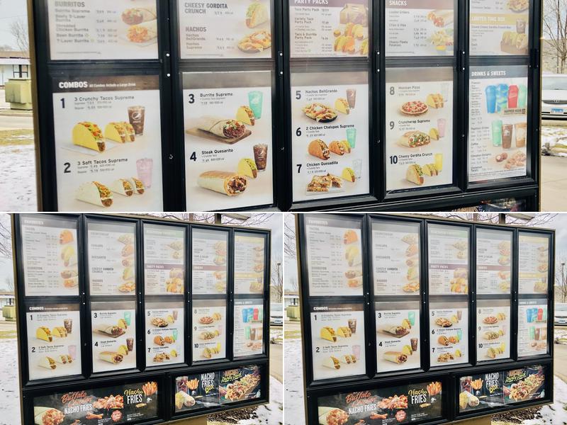 Taco Bell Menu