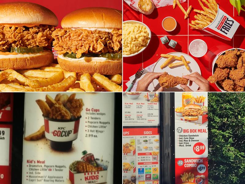 KFC Menu