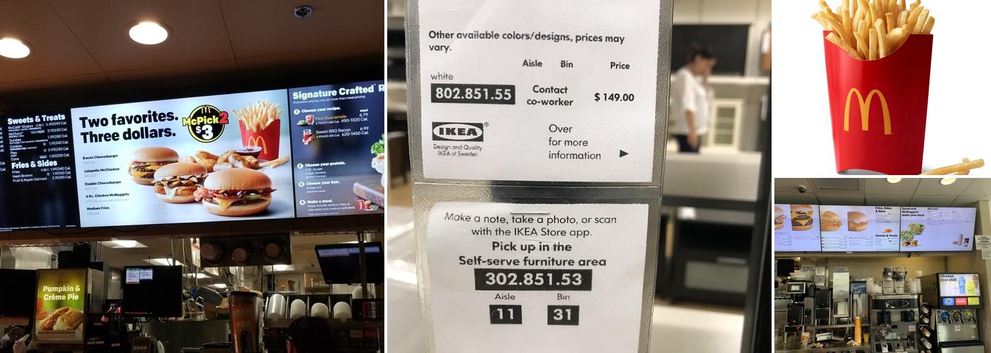McDonald's Menu