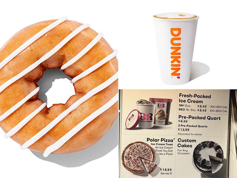Dunkin' Menu