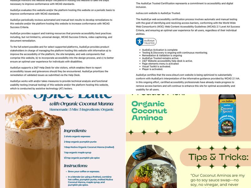 Nutiva Menu