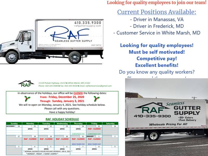 Seamless Gutter Supply