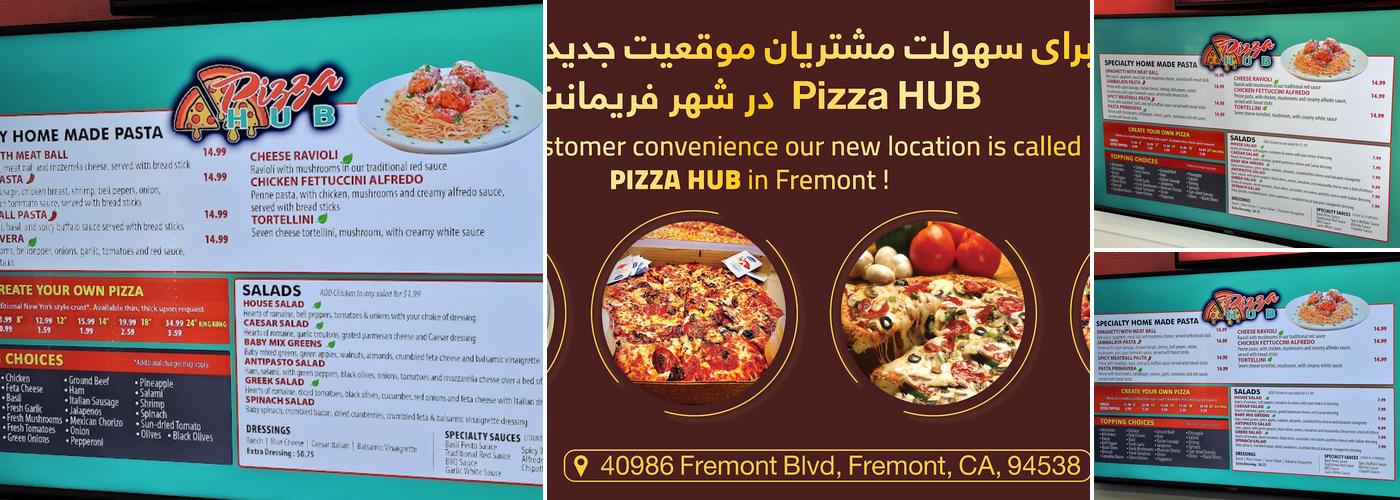 Pizza Hub Menu