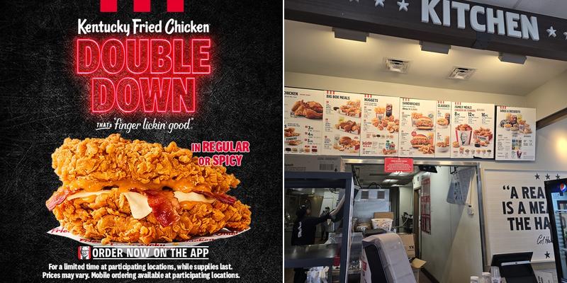 KFC Menu