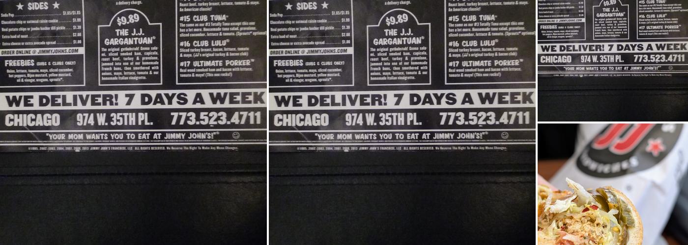 Jimmy John's Menu