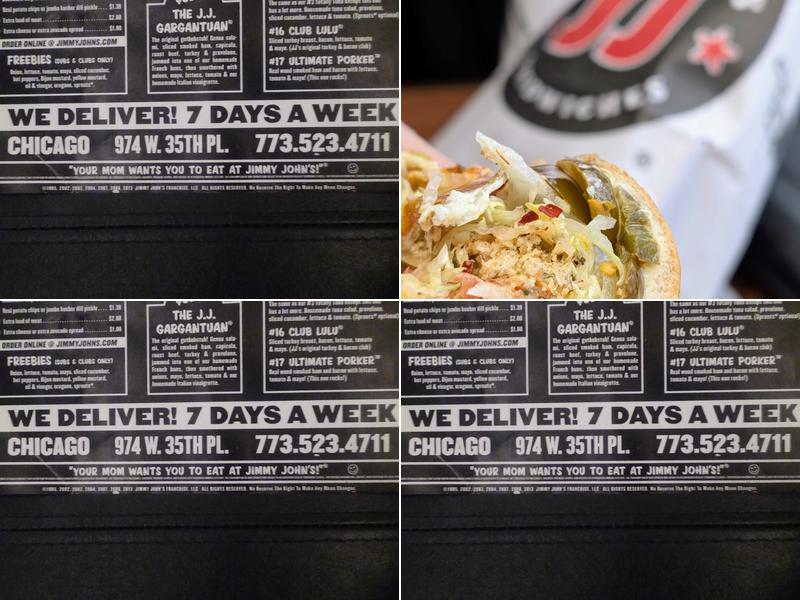Jimmy John's Menu