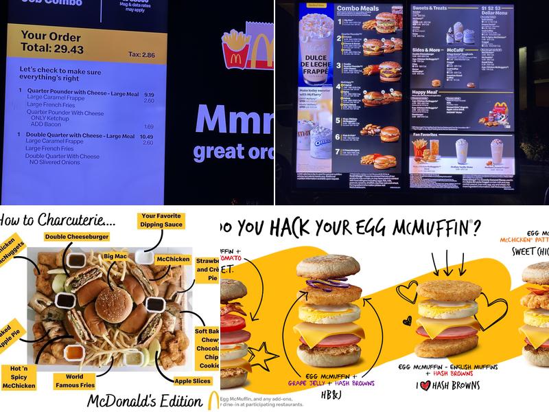 McDonald's Menu