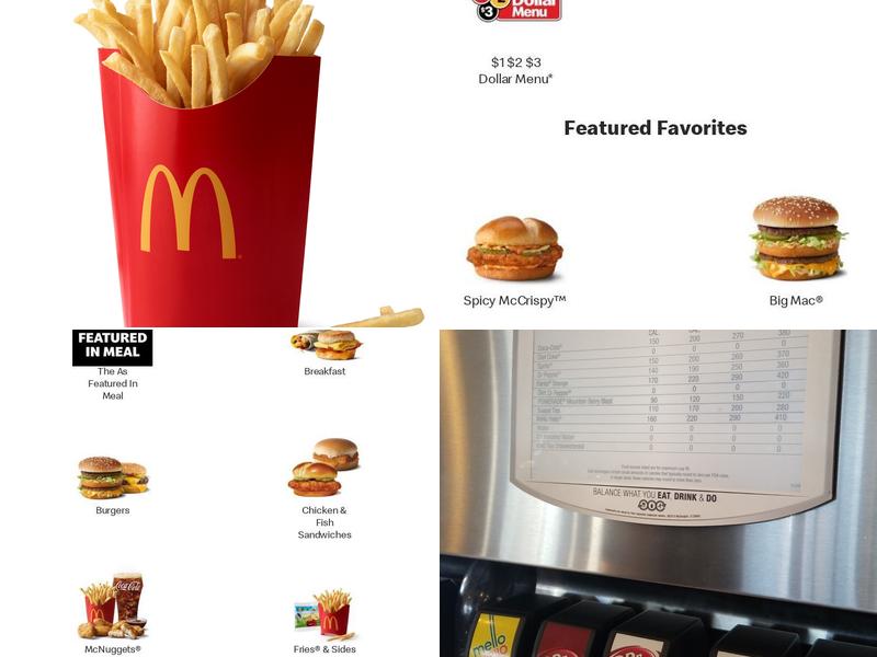 McDonald's Menu
