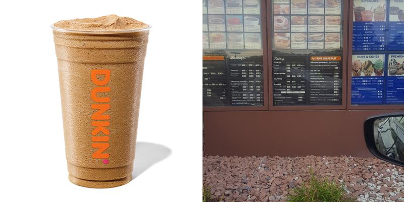 Dunkin' Menu