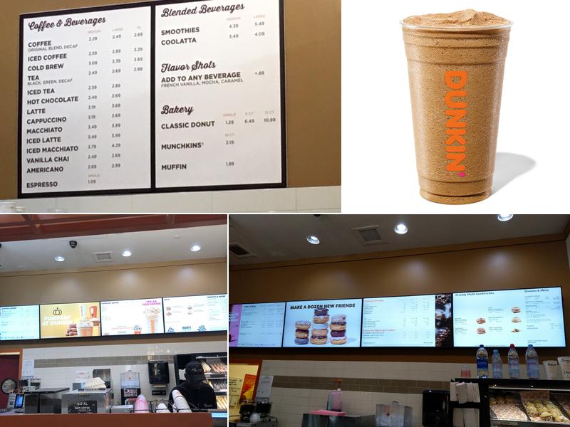Dunkin' Menu