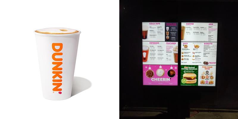 Dunkin' Menu