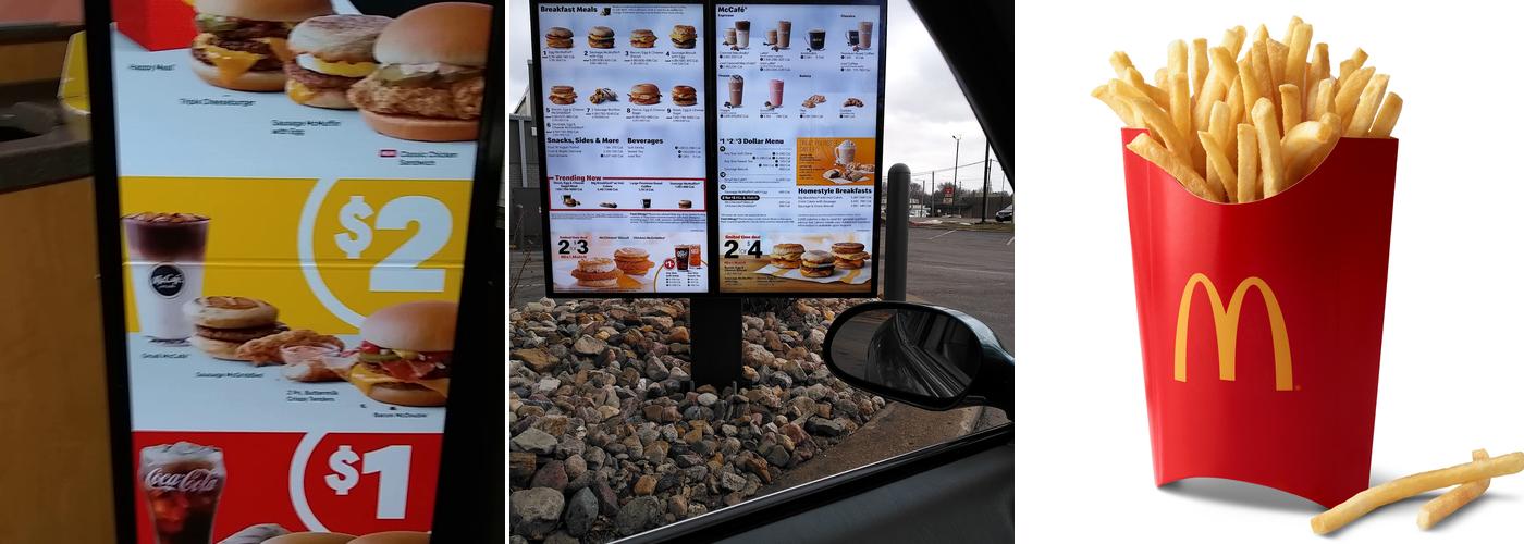 McDonald's Menu