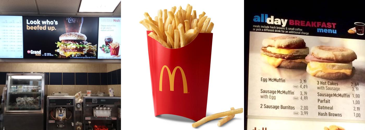 McDonald's Menu