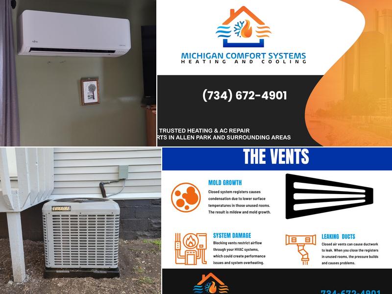 Michigan Comfort Systems Heating and Cooling