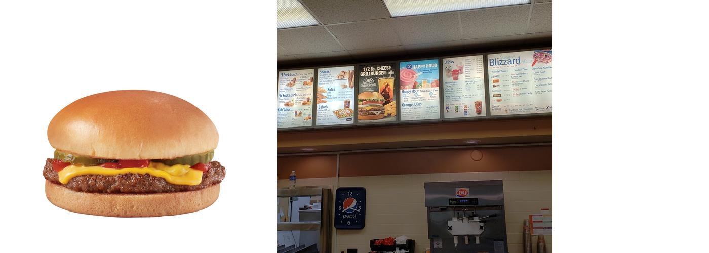 Dairy Queen Menu
