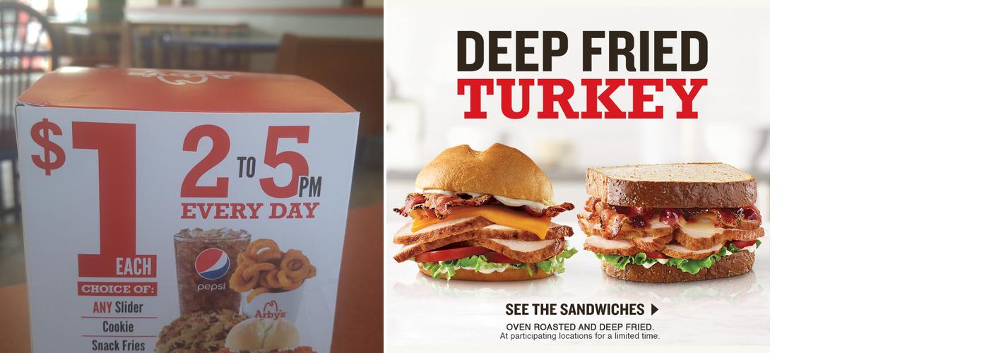 Arby's Menu