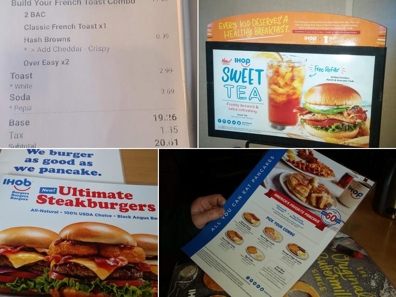 IHOP Menu
