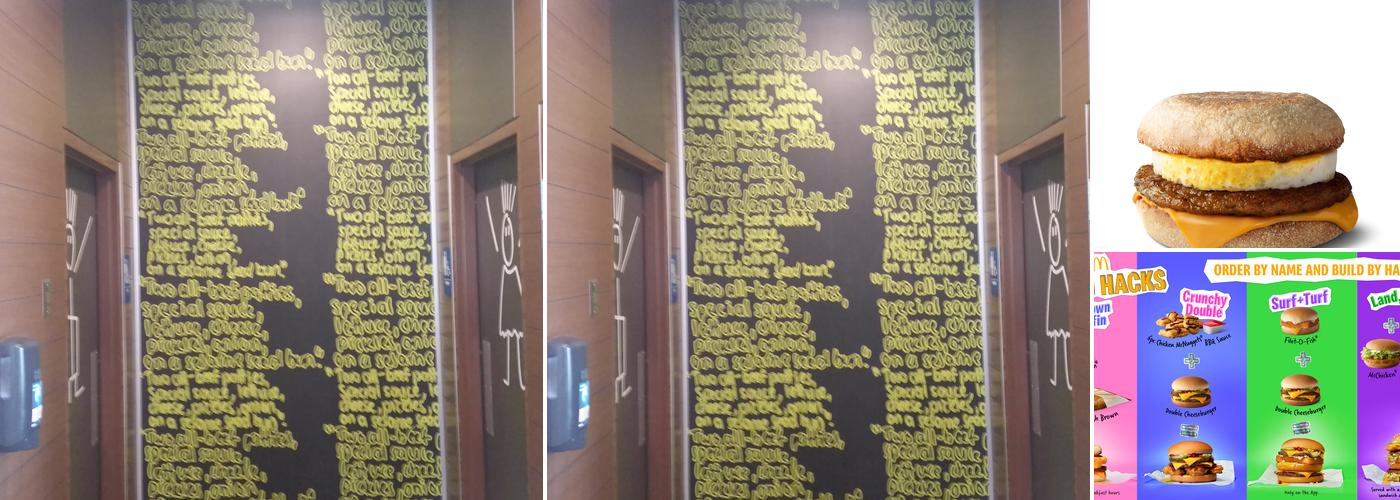 McDonald's Menu