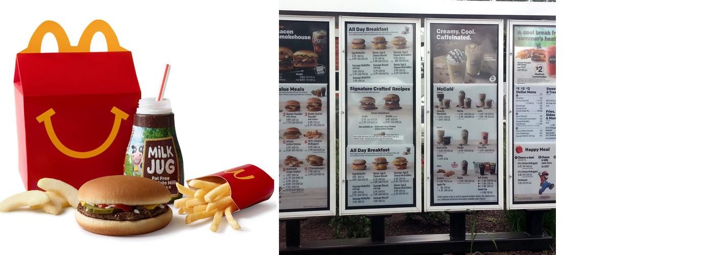 McDonald's Menu