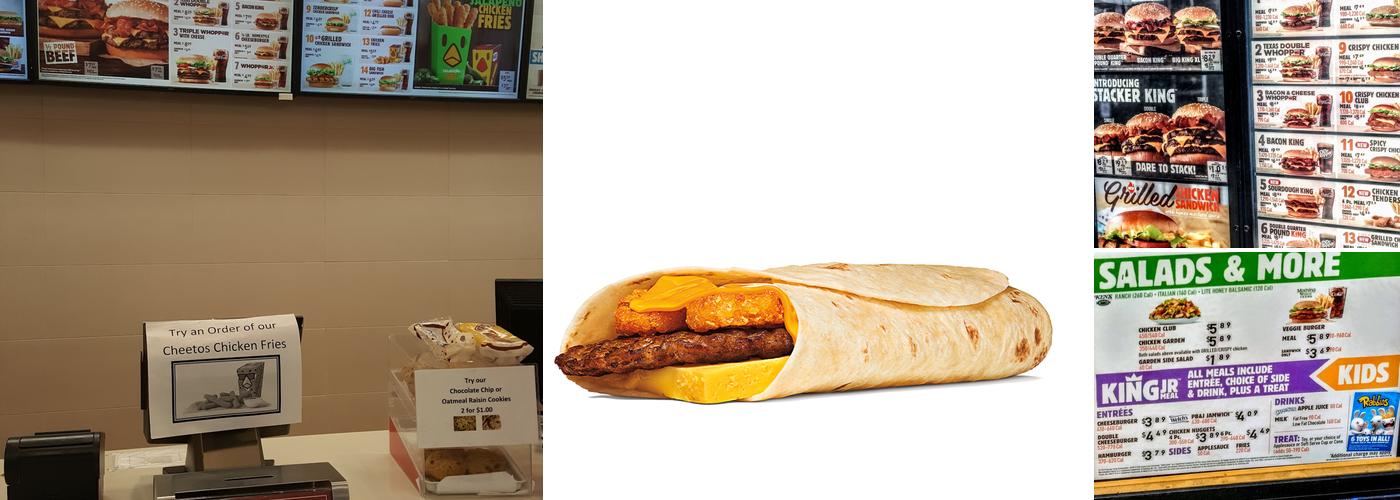 Burger King Menu