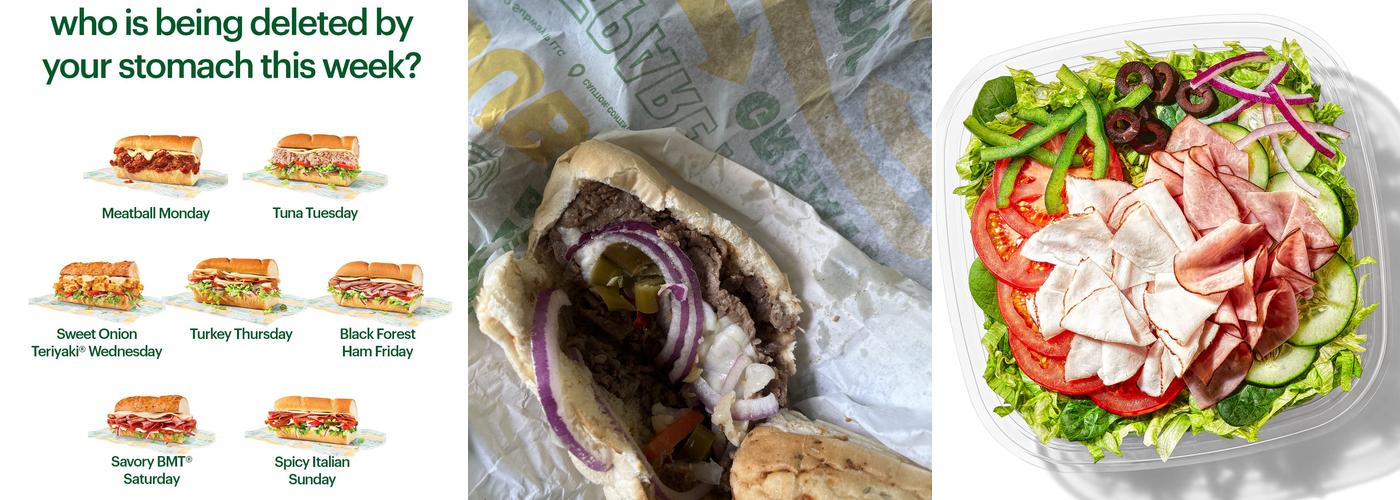 Subway Menu