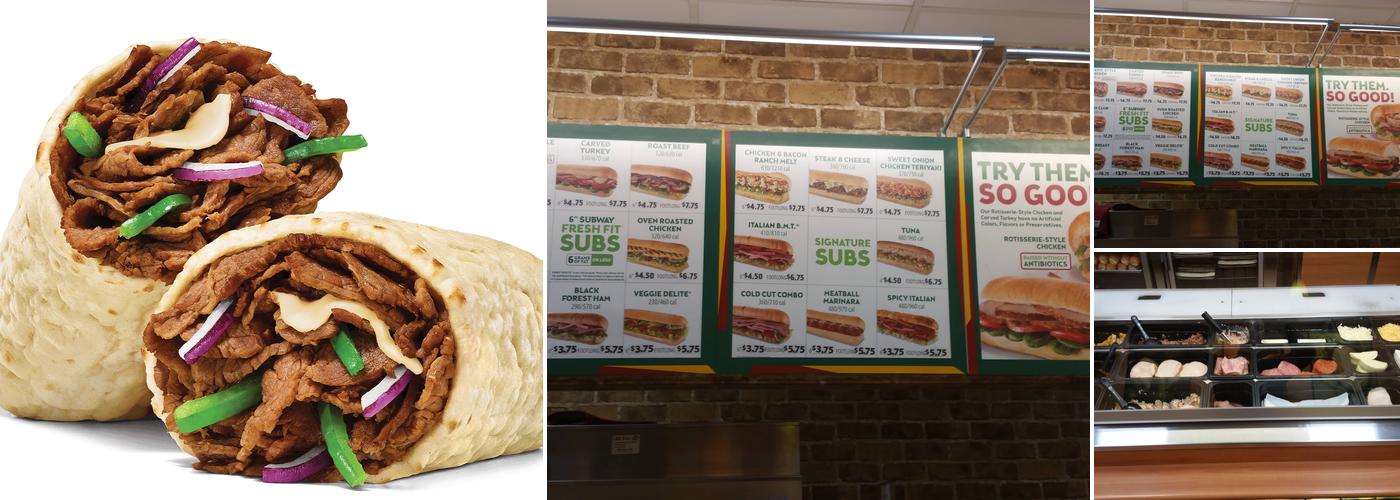Subway Menu