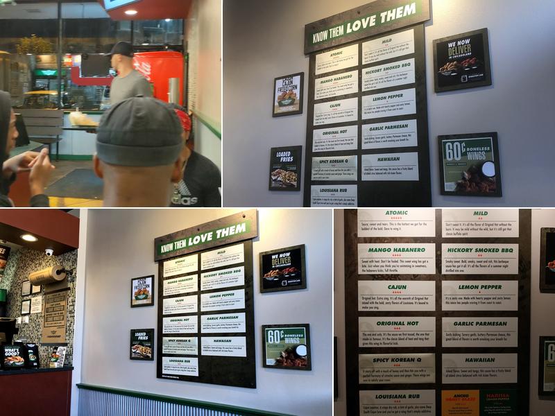 Wingstop Menu