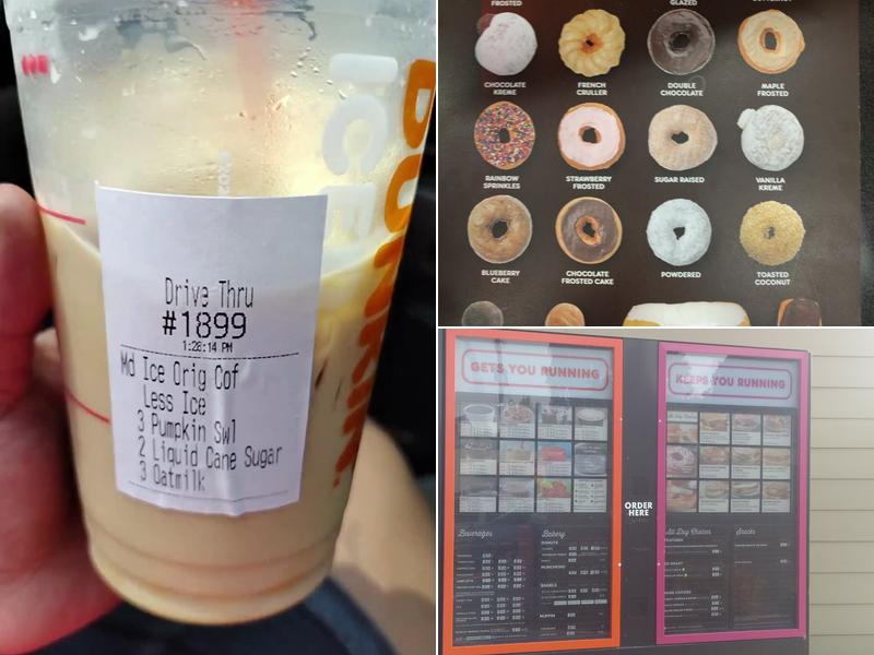 Dunkin' Menu