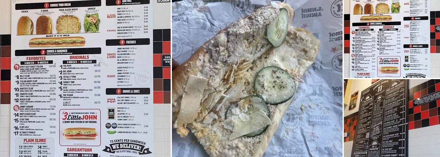 Jimmy John's Menu
