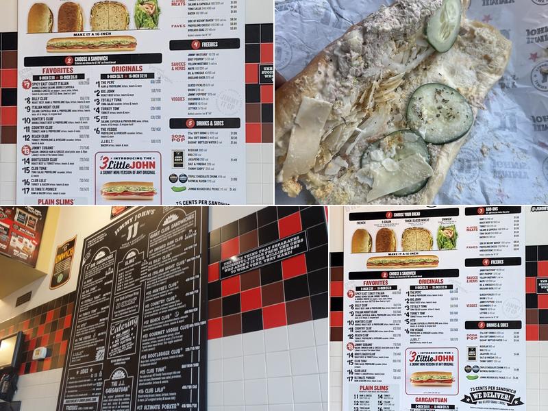 Jimmy John's Menu