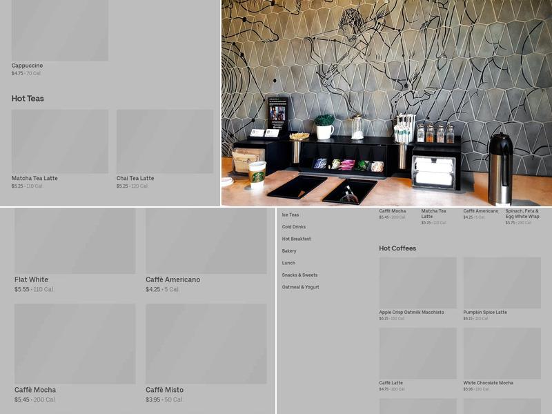 Starbucks Menu