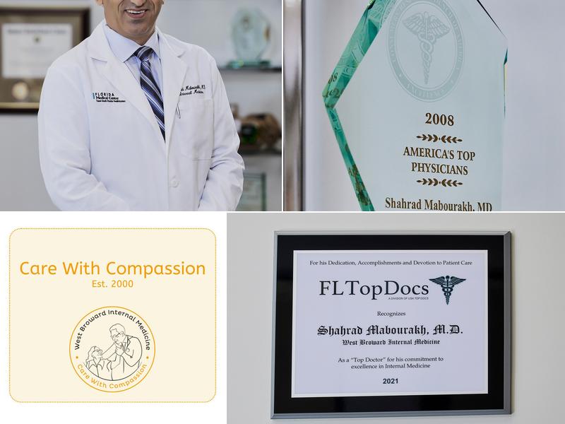 Dr. Shahrad Mabourakh - West Broward Internal Medicine - Plantation