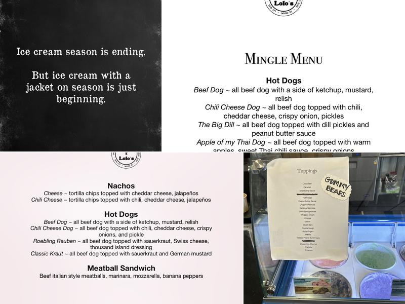 Kiki & Lolo’s Menu