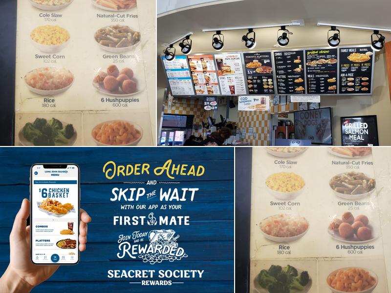 Long John Silver's | A&W Menu