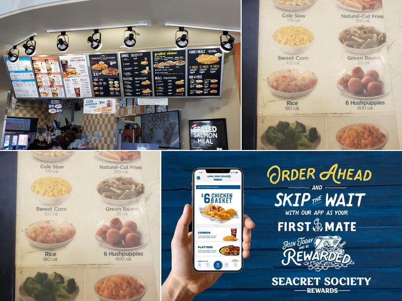 Long John Silver's | A&W Menu