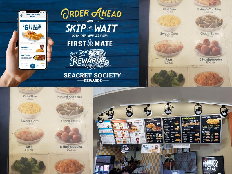 Long John Silver's | A&W Menu