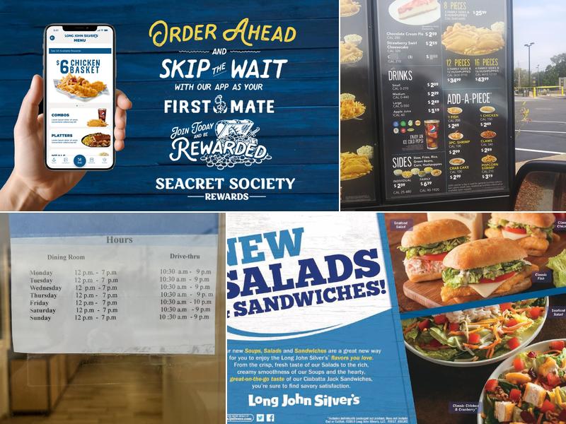 Long John Silver's Menu