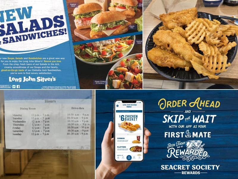 Long John Silver's Menu