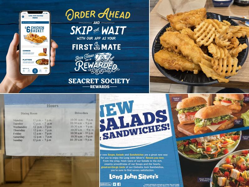 Long John Silver's Menu