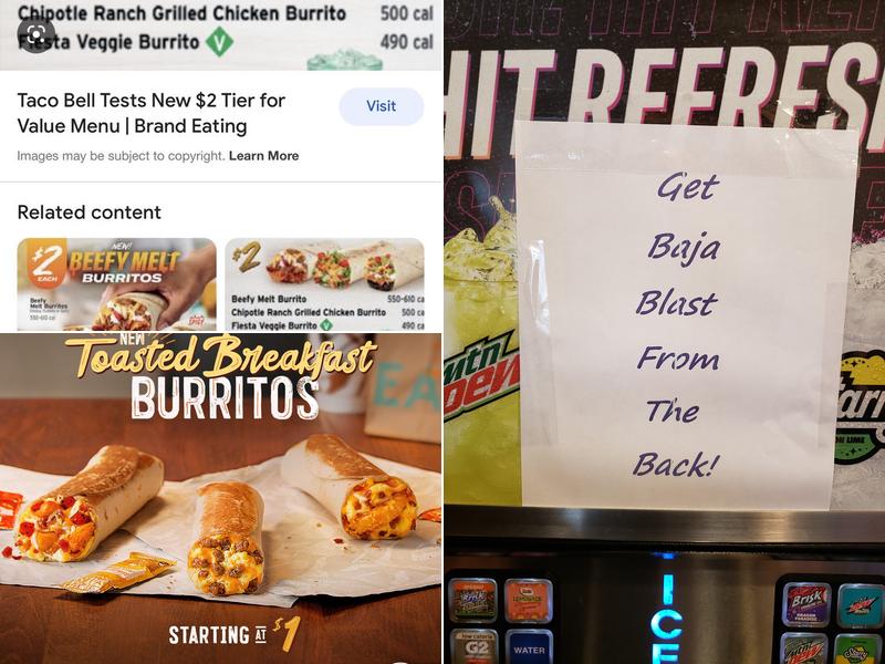 Taco Bell Menu