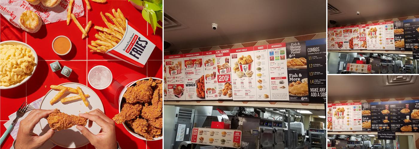 KFC Menu