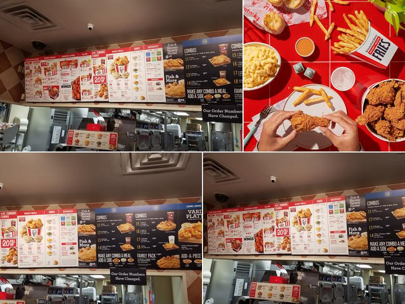 KFC Menu