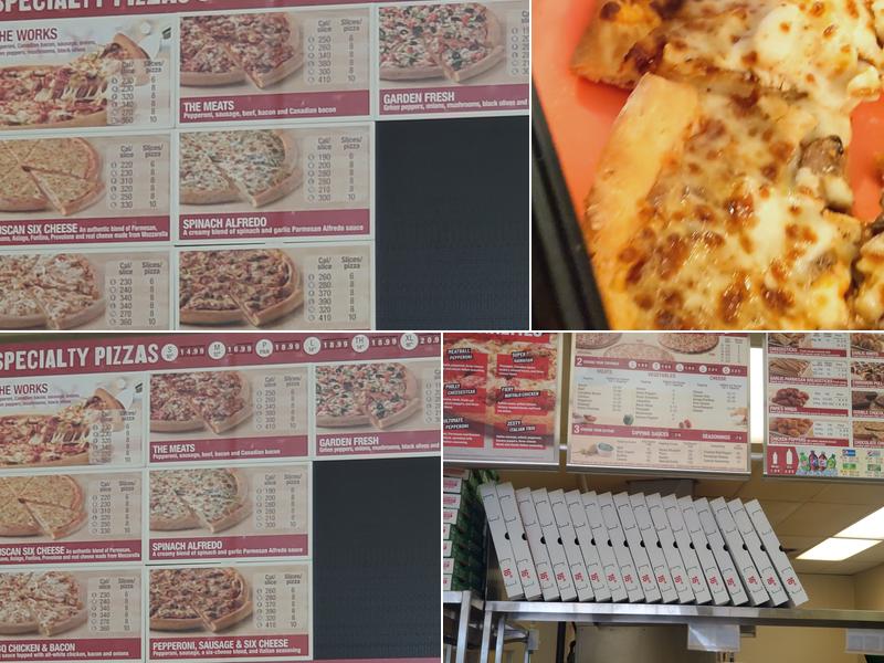 Papa Johns Pizza Menu