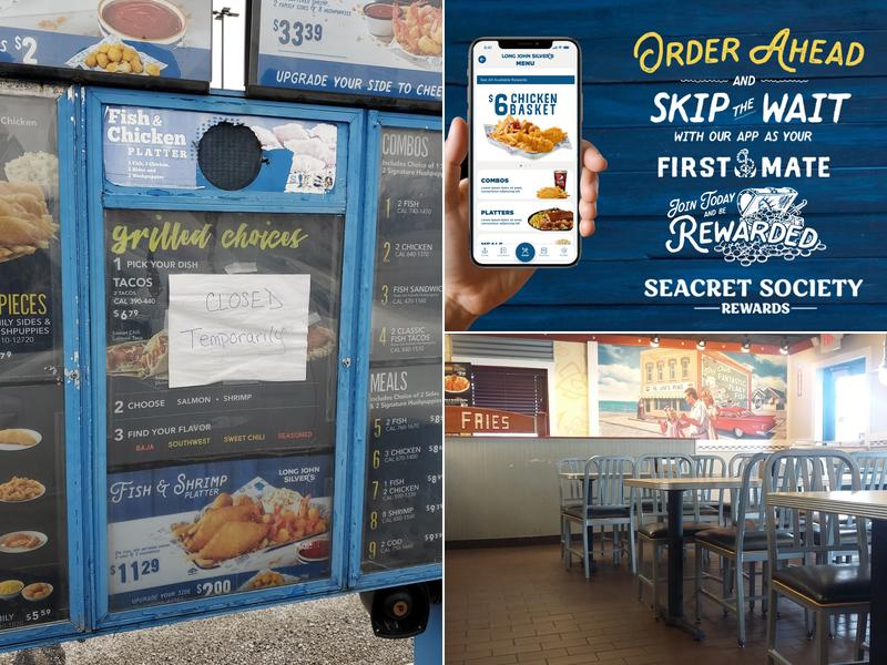 Long John Silver's Menu