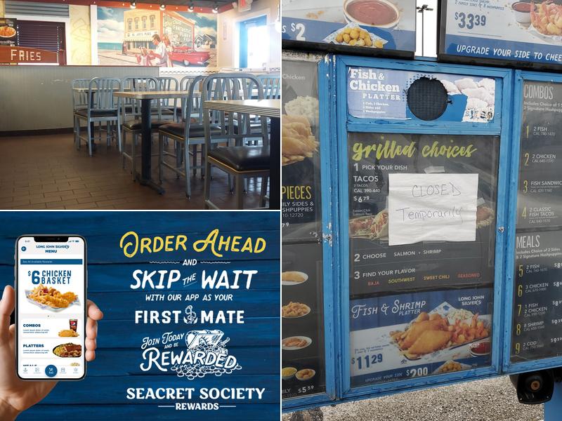 Long John Silver's Menu